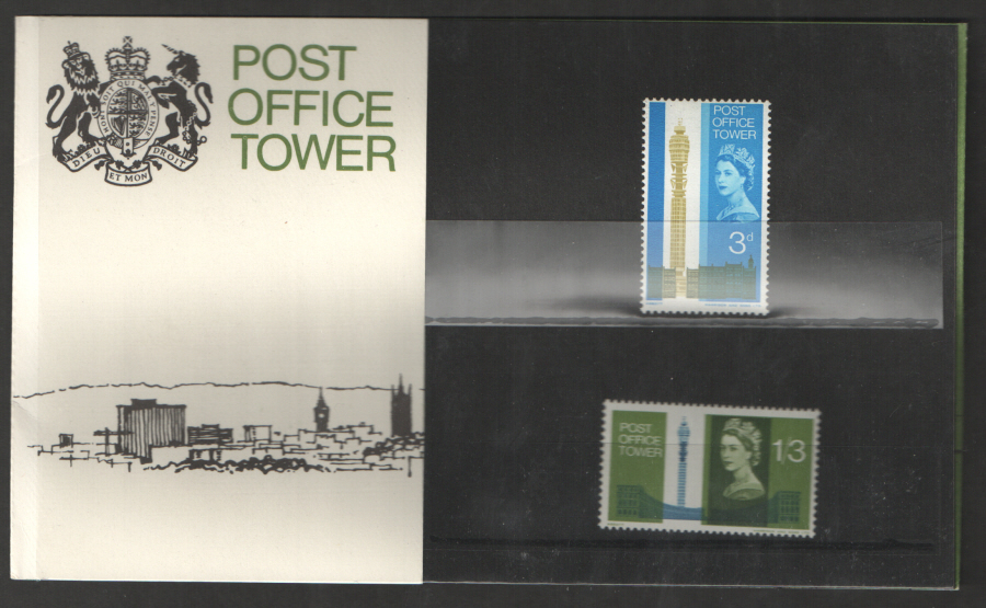 (image for) 1965 Post Office Tower (Phosphor) Presentation Pack